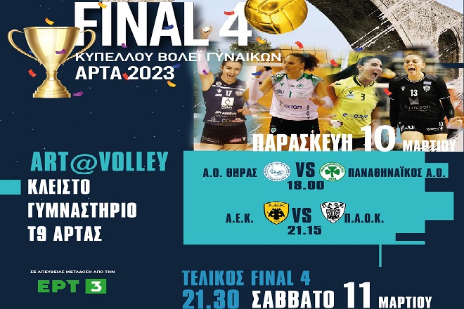 Έτοιμη η Άρτα για να υποδεχτεί το Final4