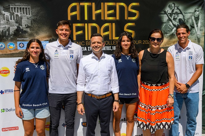 Χάρης Δούκας στo Athens Finals: «Είχα πει θα ρίξω την θερμοκρασία, αλλά επειδή δεν πρόλαβα είπα να φτιάξουμε μία εγκατάσταση μπιτς βόλεϊ»