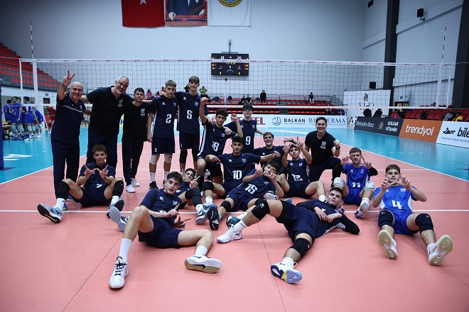 Eurovolley Ανδρών U16: Με ολική ανατροπή η Εθνική στο «κόλπο» της πρόκρισης